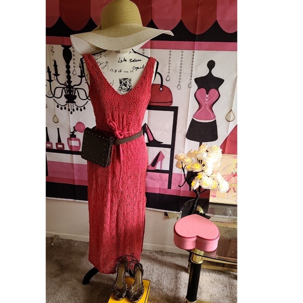 Coral sundress